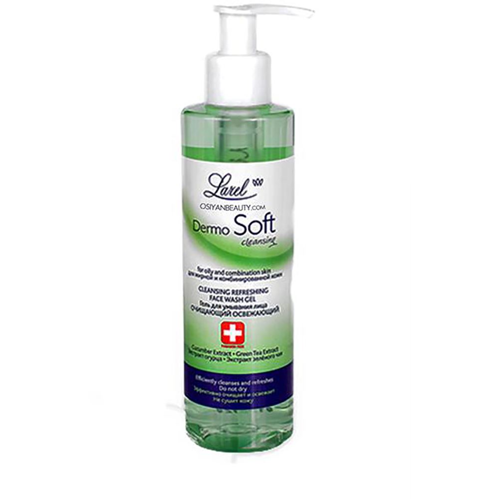 Larel Dermosoft Cleansing - Refreshing Face Wash Gel(Made In Europe) (200ml)