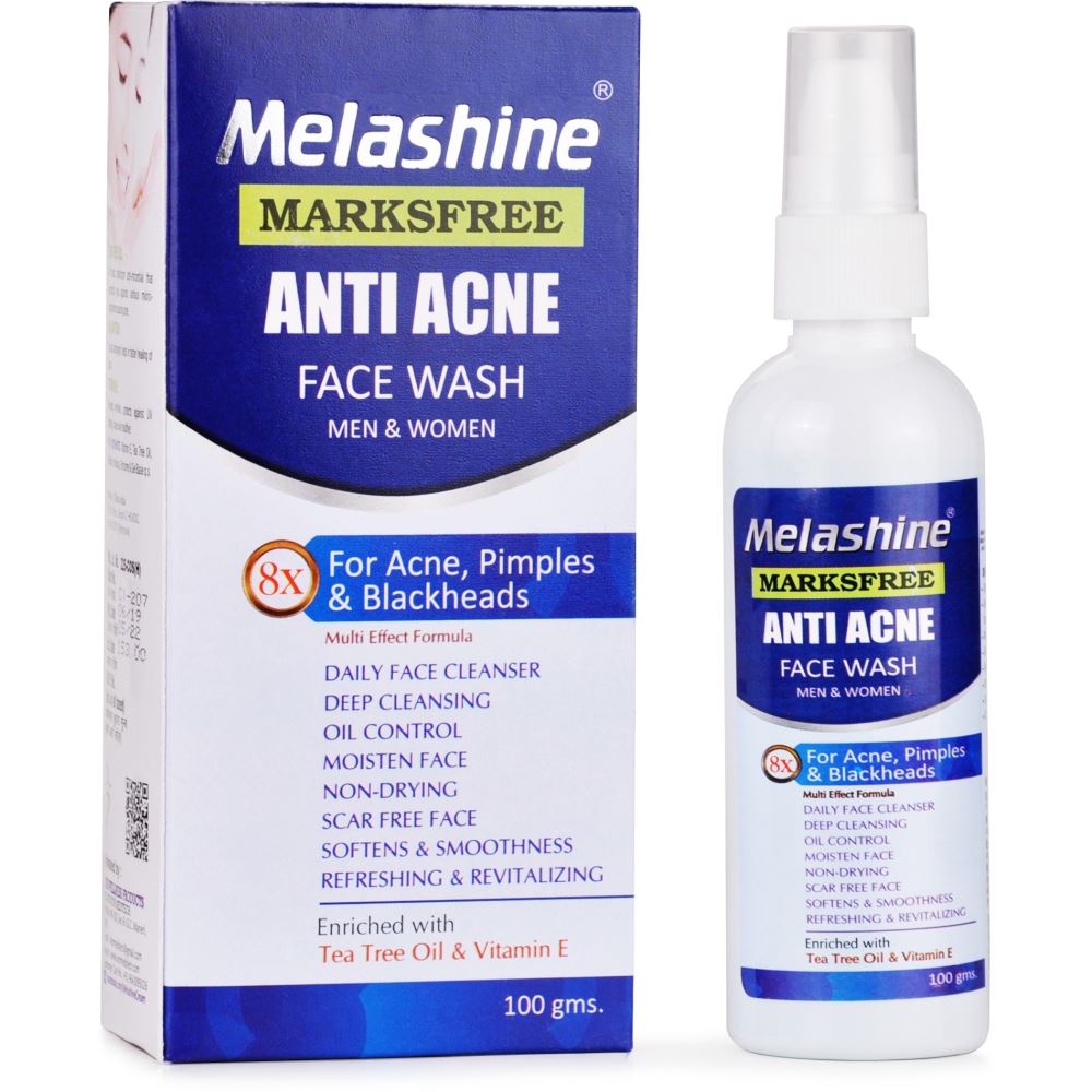 Ivor Melashine Marksfree Anti Acne Face Wash (100g)