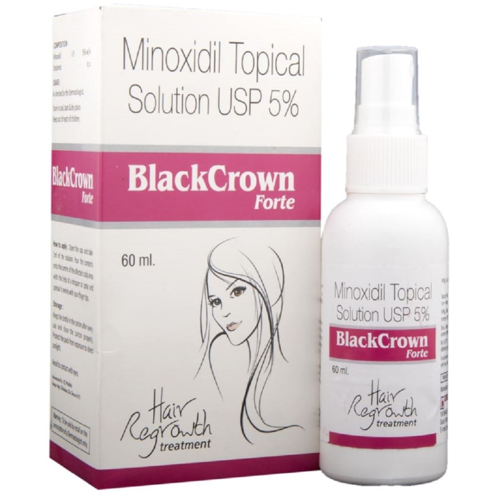Dermajoint India Black Crown Forte Solution (5%w/v) (60ml) Dermajoint India Black Crown Forte Solution (5%w/v) (60ml)