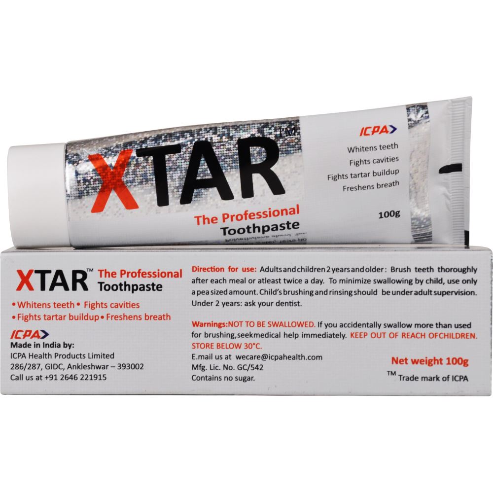 Icpa Health Products Xtar Toothpaste (100g) Icpa Health Products Xtar Toothpaste (100g)