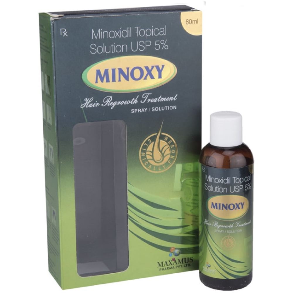 Maxamus International Minoxy Solution (5%w/v) (60ml)