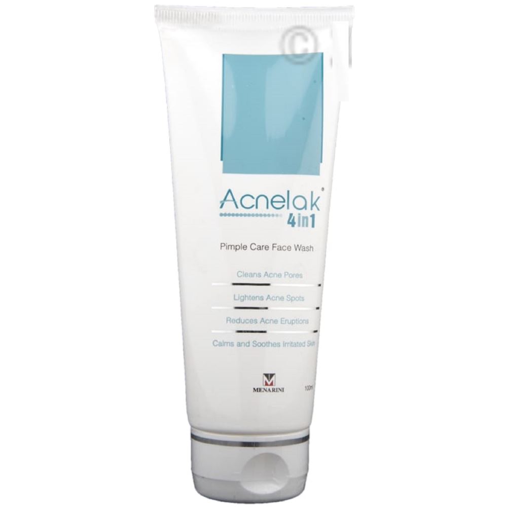 Menarini India Acnelak 4in1 Face Wash (100ml)