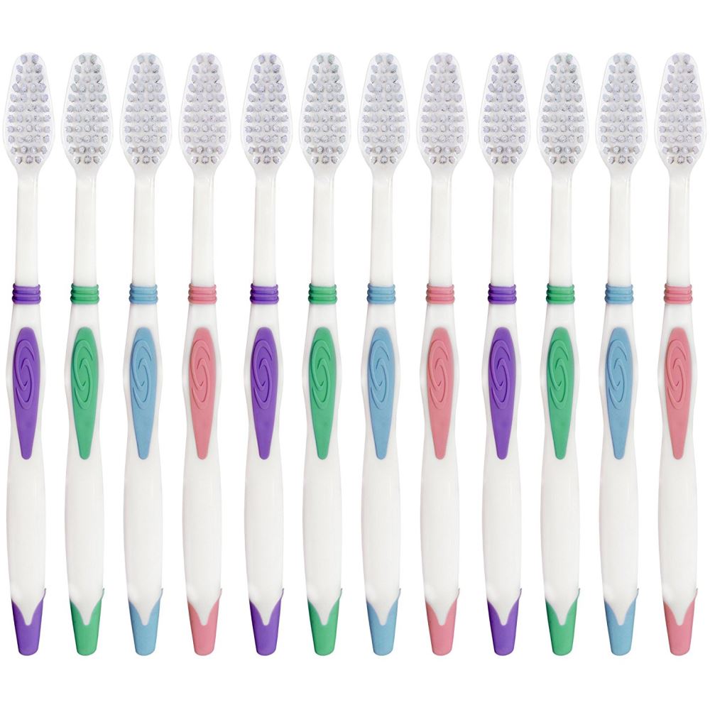Aquawhite Sensitive Toothbrush (Ultra Soft Bristles) (12Pack)
