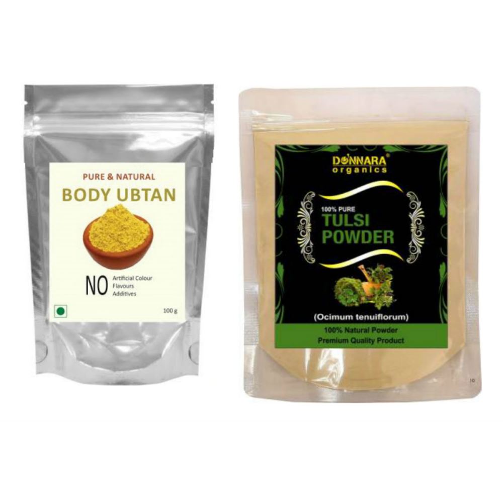 Indirang Ubtan Powder(100G) & Tulsi Powder(100G) Combo Pack (1Pack)