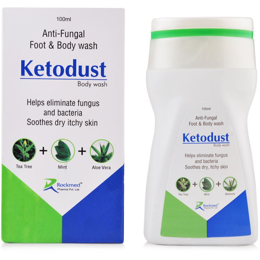 Rockmed Pharma Ketodust Body Wash (100ml) Rockmed Pharma Ketodust Body Wash (100ml)