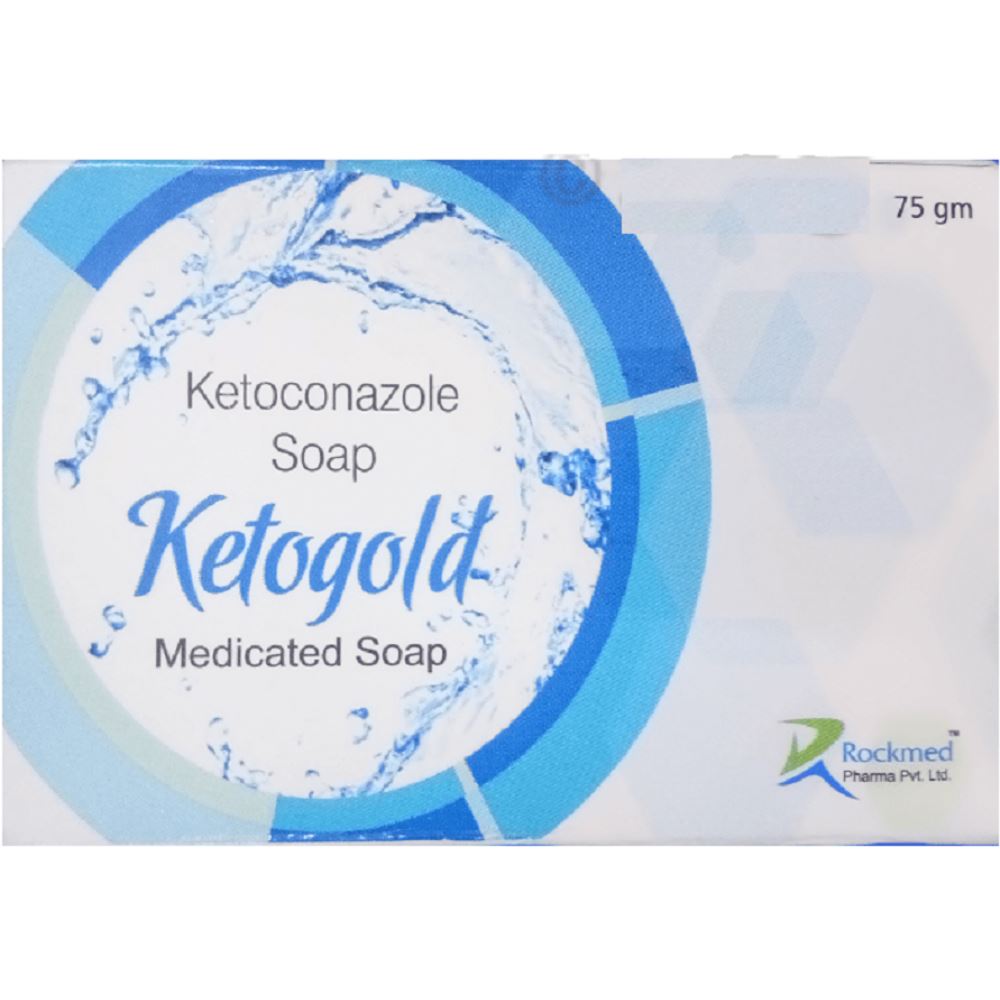 Rockmed Pharma Ketogold Medicated Soap (2%w/w) (75g) Rockmed Pharma Ketogold Medicated Soap (2%w/w) (75g)