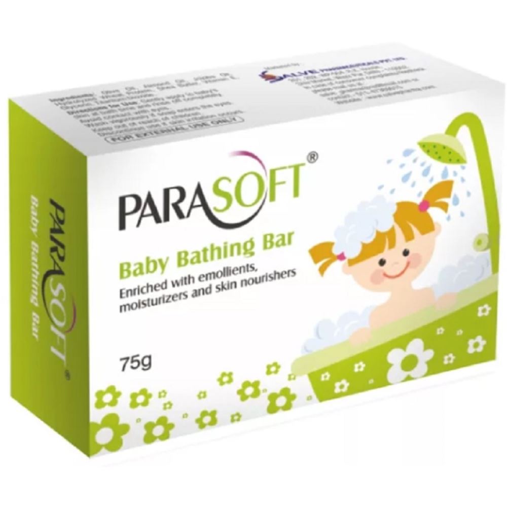 Salve Pharma Parasoft Baby Bathing Bar (75g)