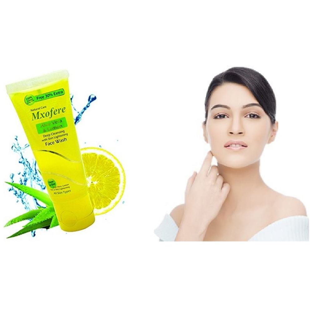 Mxofere Aloevera With Lemon Face Wash (65ml)