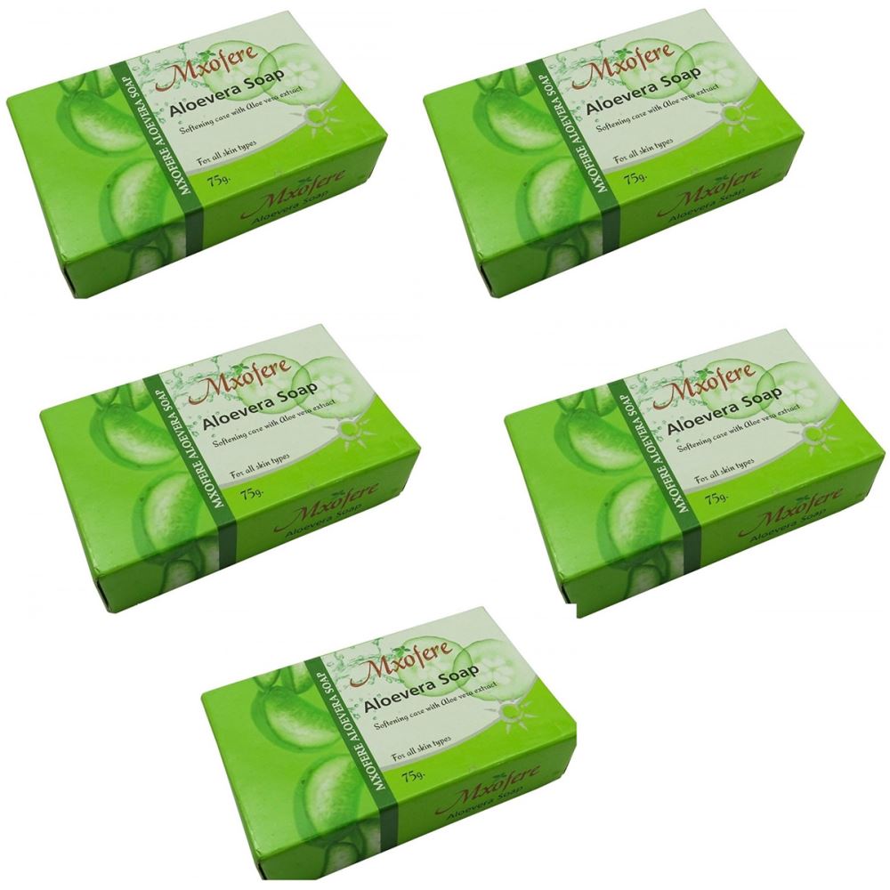 Mxofere Aloevera Hand Made Soap (75g) Mxofere Aloevera Hand Made Soap (75g)