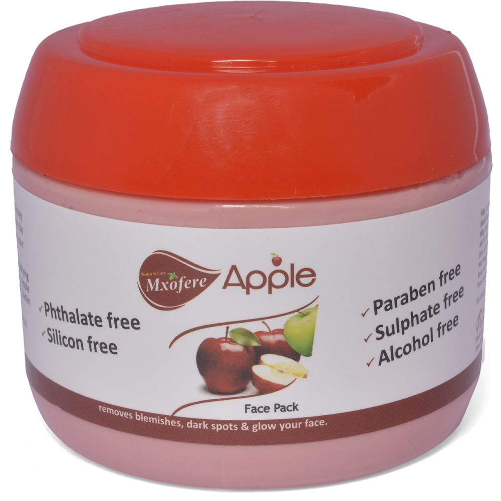 Mxofere Apple Vinegar Face Pack {Paraben Free, Alcohol Free, Sulphate Free, Silicon Free, Phtalate Free} (300g)
