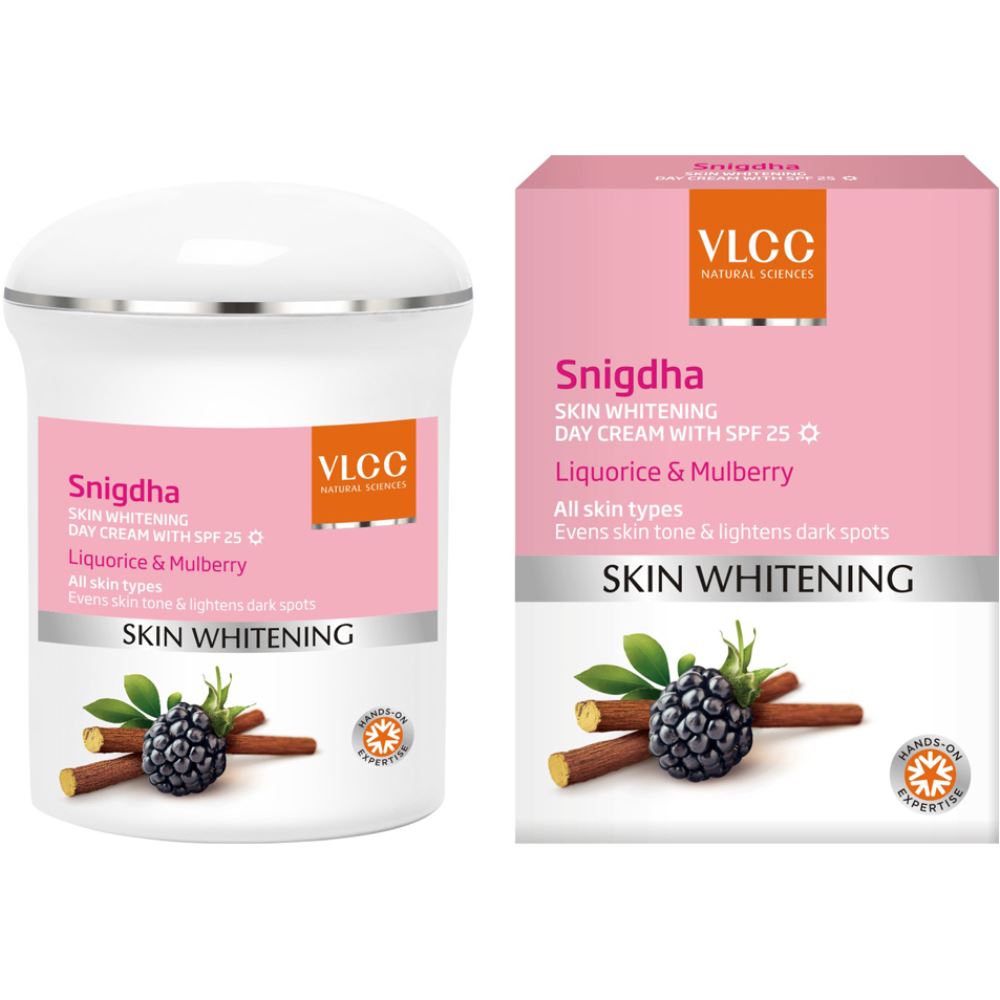 VLCC Snigdha Skin Whitening Day Cream Spf 25 (50g) VLCC Snigdha Skin Whitening Day Cream Spf 25 (50g)