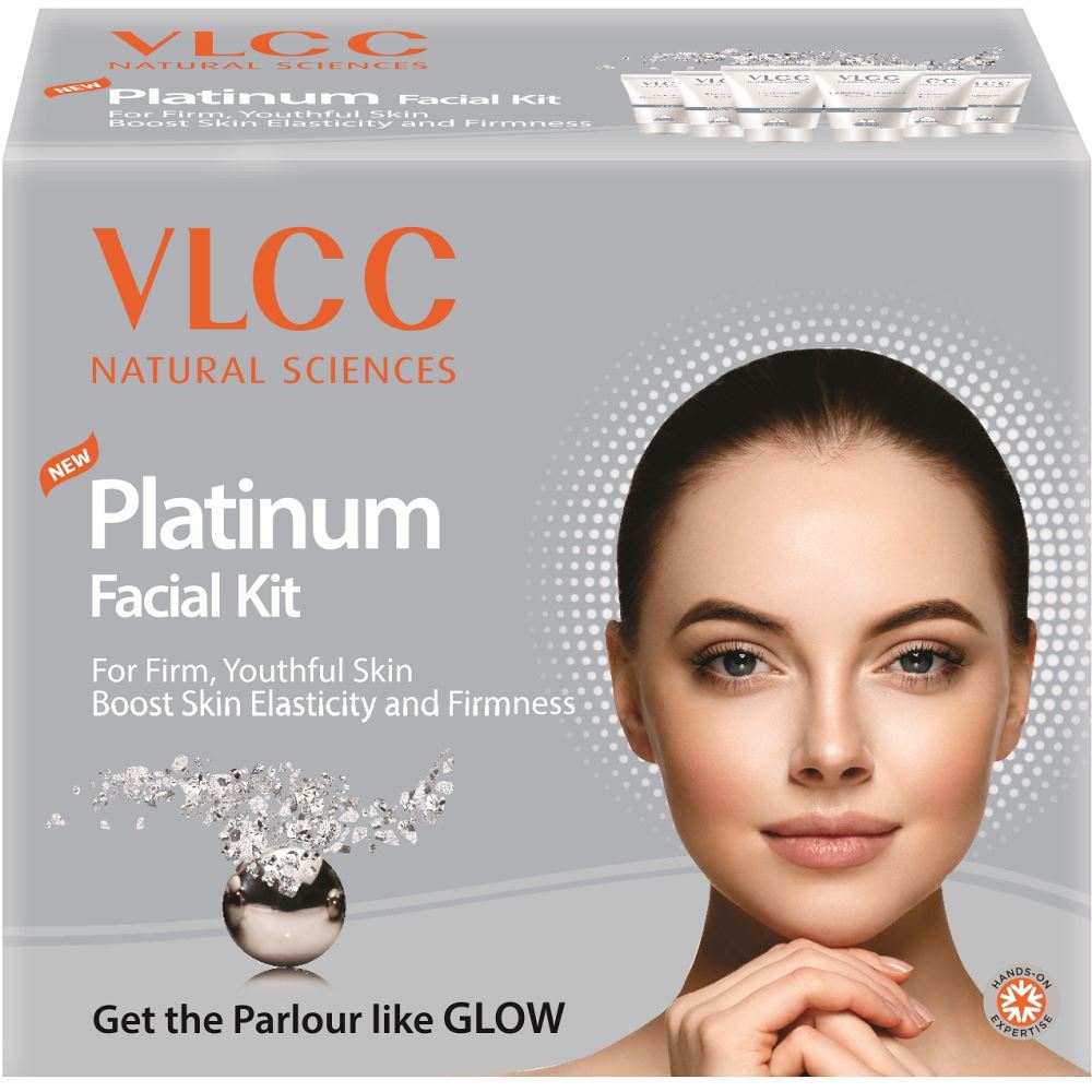 VLCC Platinum Facial Kit For Firm- Youthful Skin (60g)