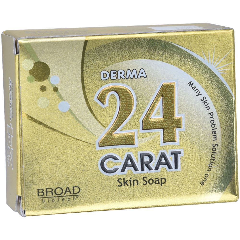 Broad Biotech Derma 24 Carat Skin Soap (75g, Pack of 4)