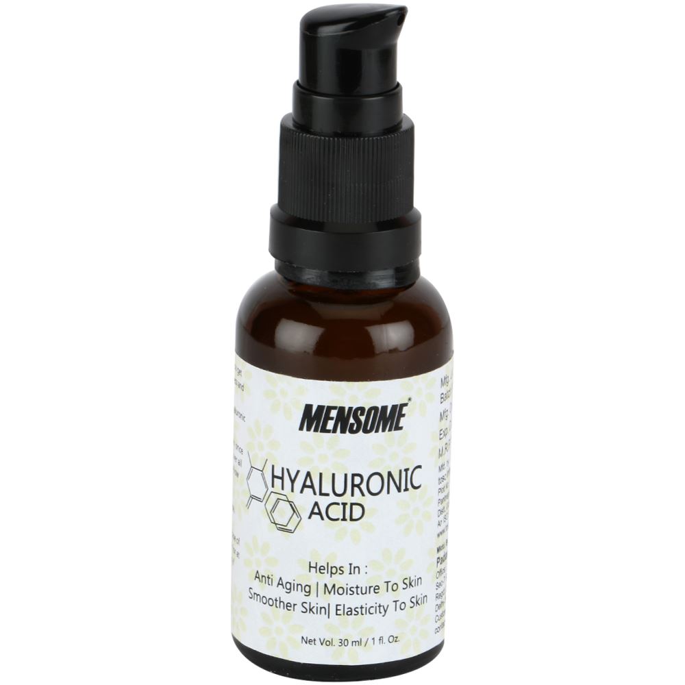 Mensome Vegan Hyaluronic Acid For Anti Ageing, Elasticity To Skin, Moisture To Skin And Skin Smoothing Serum (30ml)