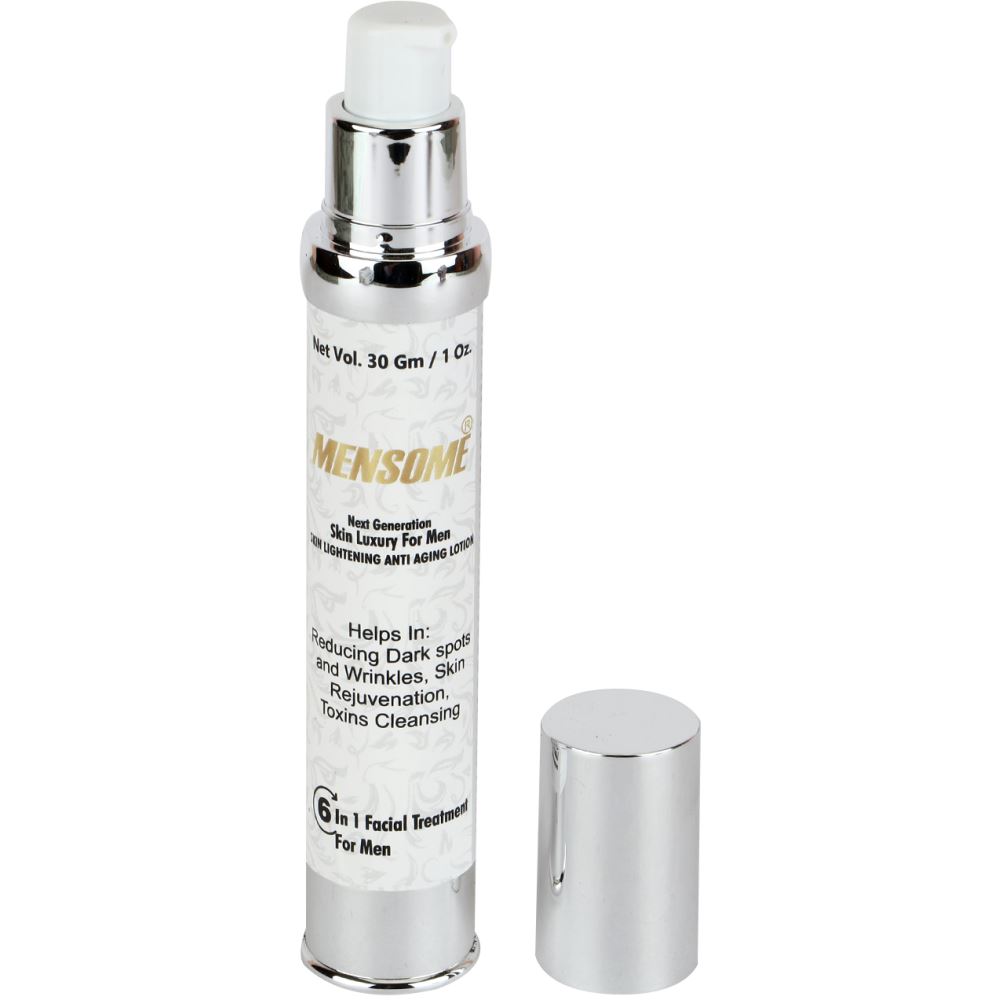 Mensome 6 In 1 Facial Treatment For Men For Dark Spots, Skin Whitening, Toxins Cleansing, Acne, Wrinkles, Moisture To Skin (30g) Mensome 6 In 1 Facial Treatment For Men For Dark Spots, Skin Whitening, Toxins Cleansing, Acne, Wrinkles, Moisture To Skin (30g)