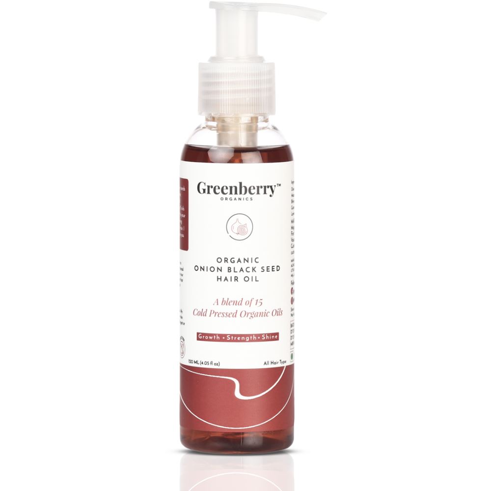 Greenberry Organics Onion Black Seed Hair Oil (120ml) Greenberry Organics Onion Black Seed Hair Oil (120ml)