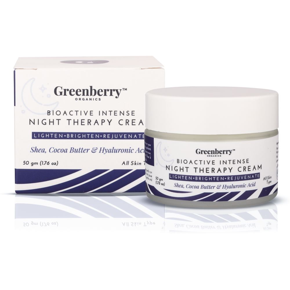 Greenberry Organics Bio Active Intense Night Therapy Cream (50g)