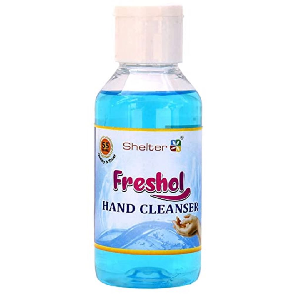 Shelter Freshol Hand Cleanser Sanitizer (100ml)