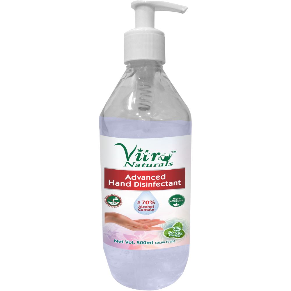 Vitro Hand Disinfectant (Liquid Form) (500ml)