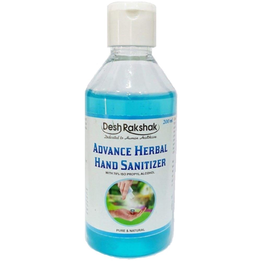 Deshrakshak Advance Herbal Hand Sanitizer (200ml)