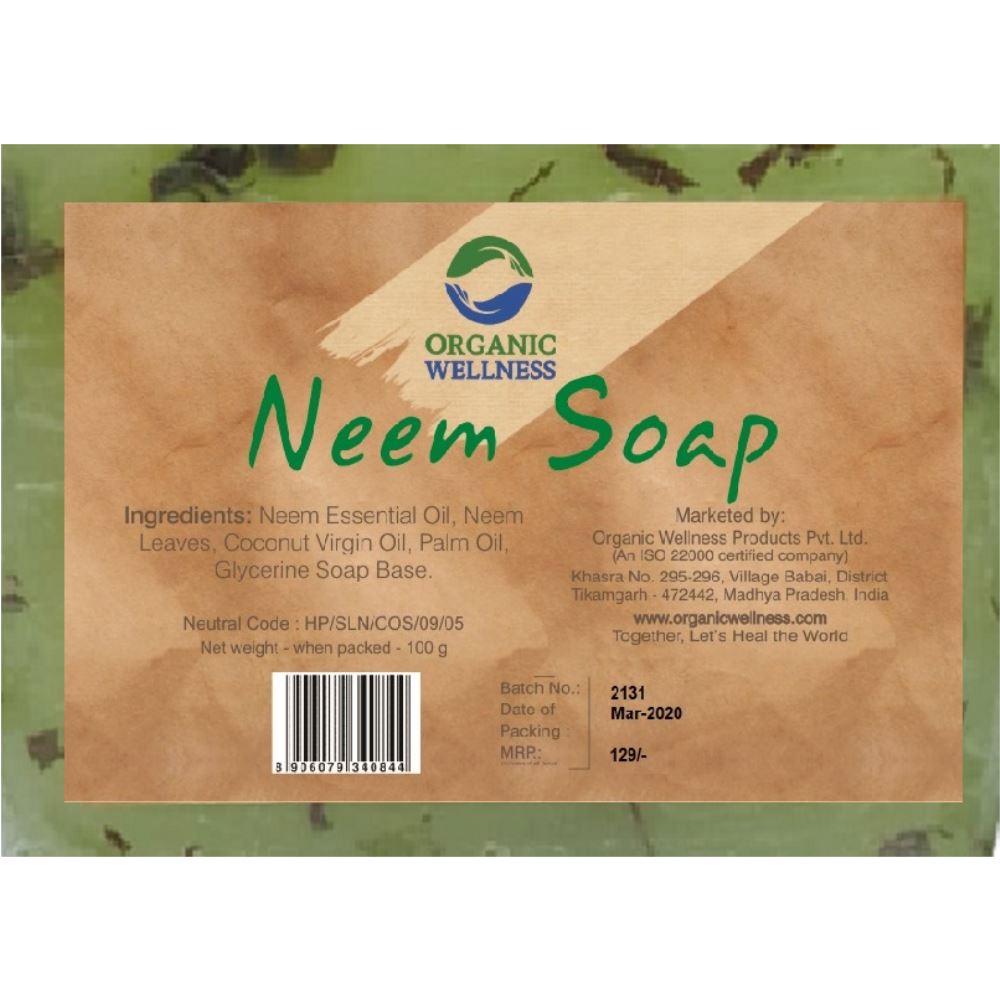 Organic Wellness Neem Soap (100g)