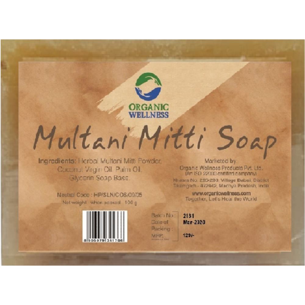 Organic Wellness Multani Soap (100g)