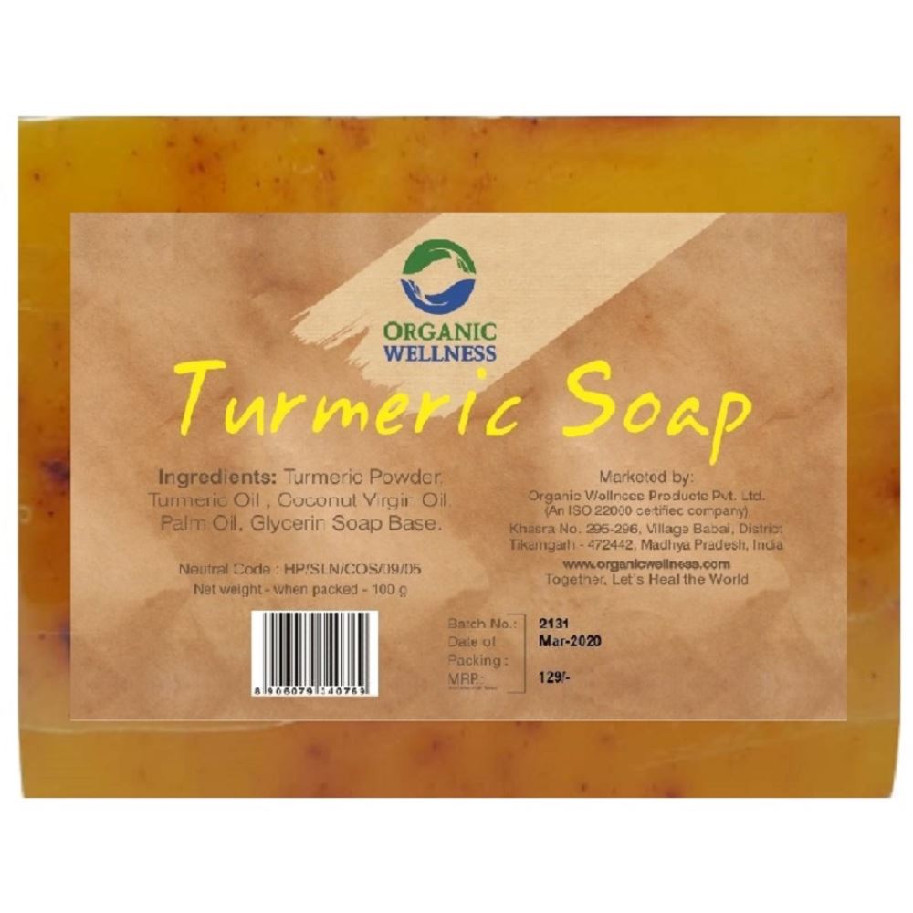 Organic Wellness Turmeric Soap (100g)