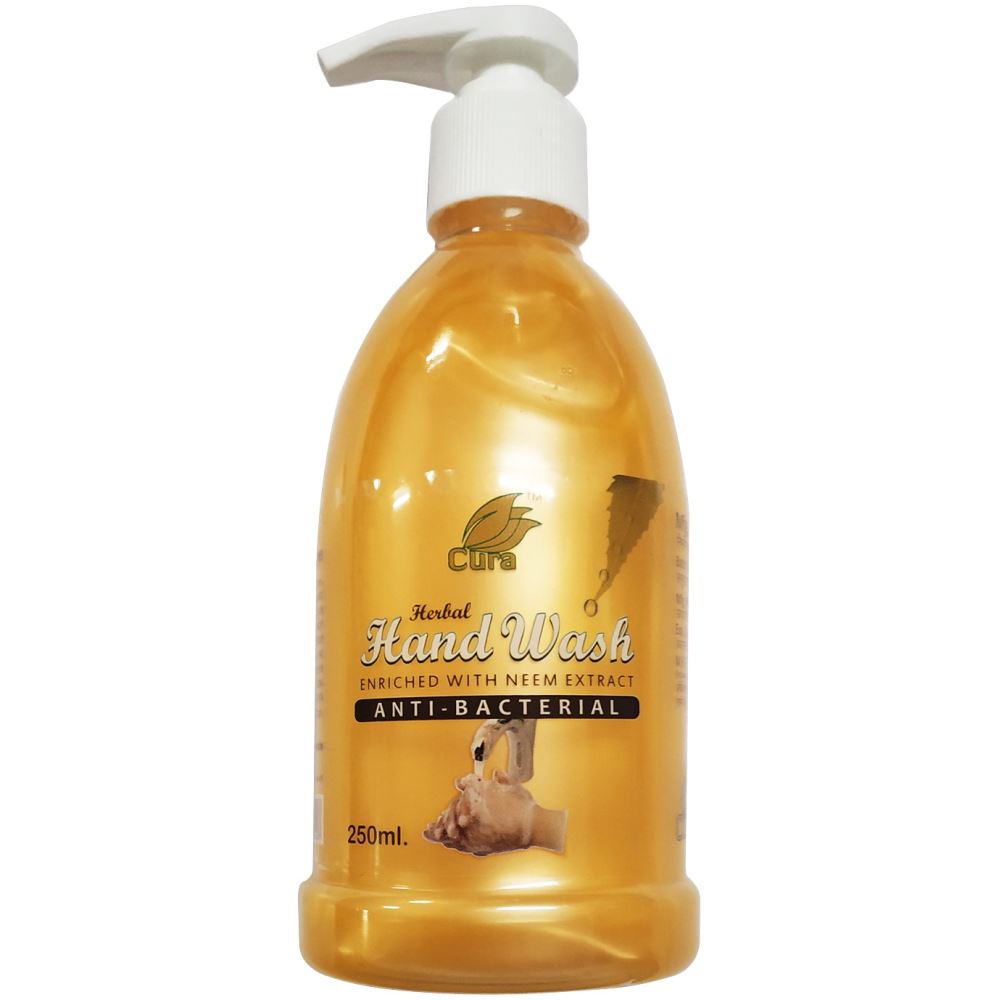 Cura Herbal Hand Wash Enriched With Neem Extract (250ml)