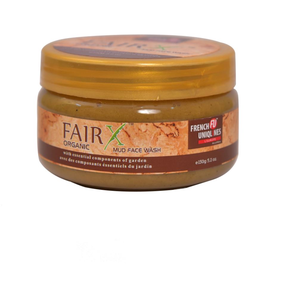 French Uniqlines Fairx Organic Mud Face Wash (150g)