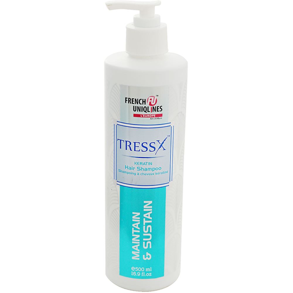 French Uniqlines Tressx Hair Keratin Shampoo (500ml) French Uniqlines Tressx Hair Keratin Shampoo (500ml)