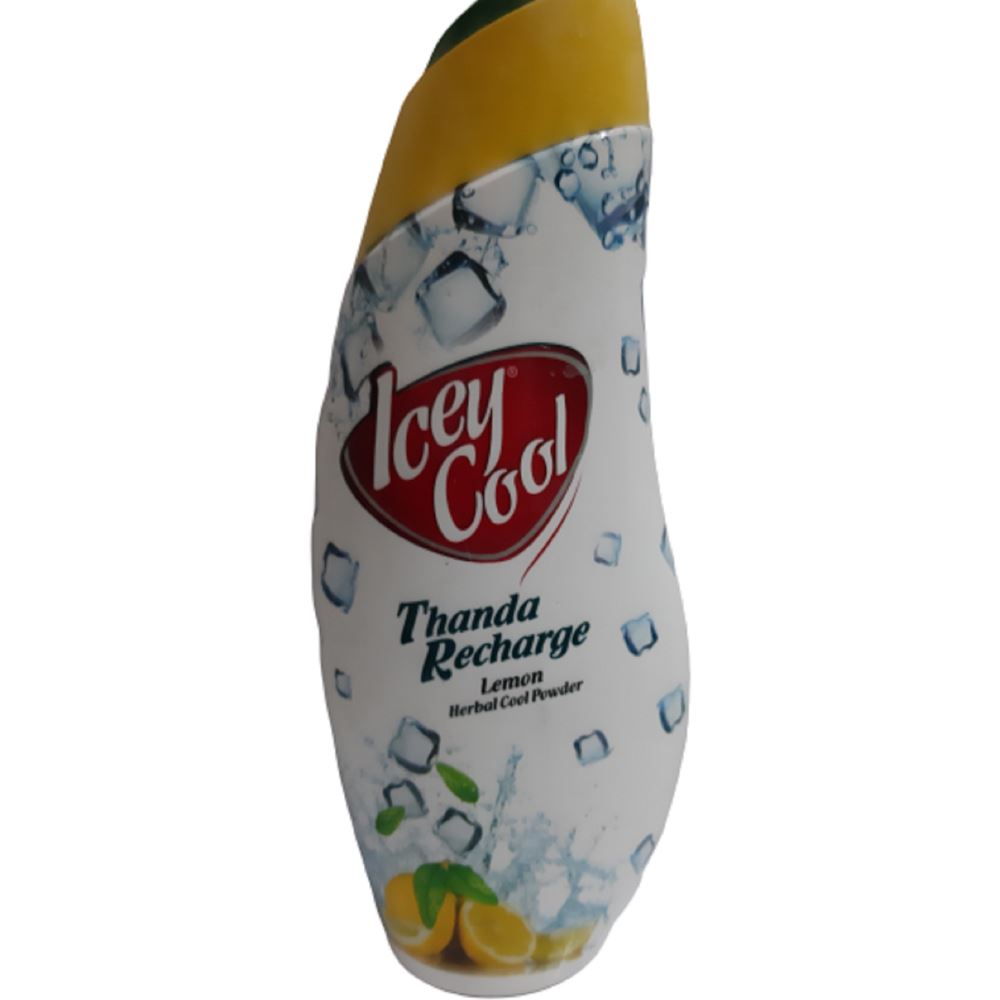 Labolia Icey Cool Thanda Recharge Lemon Herbal Cool Talcum Powder (150g)