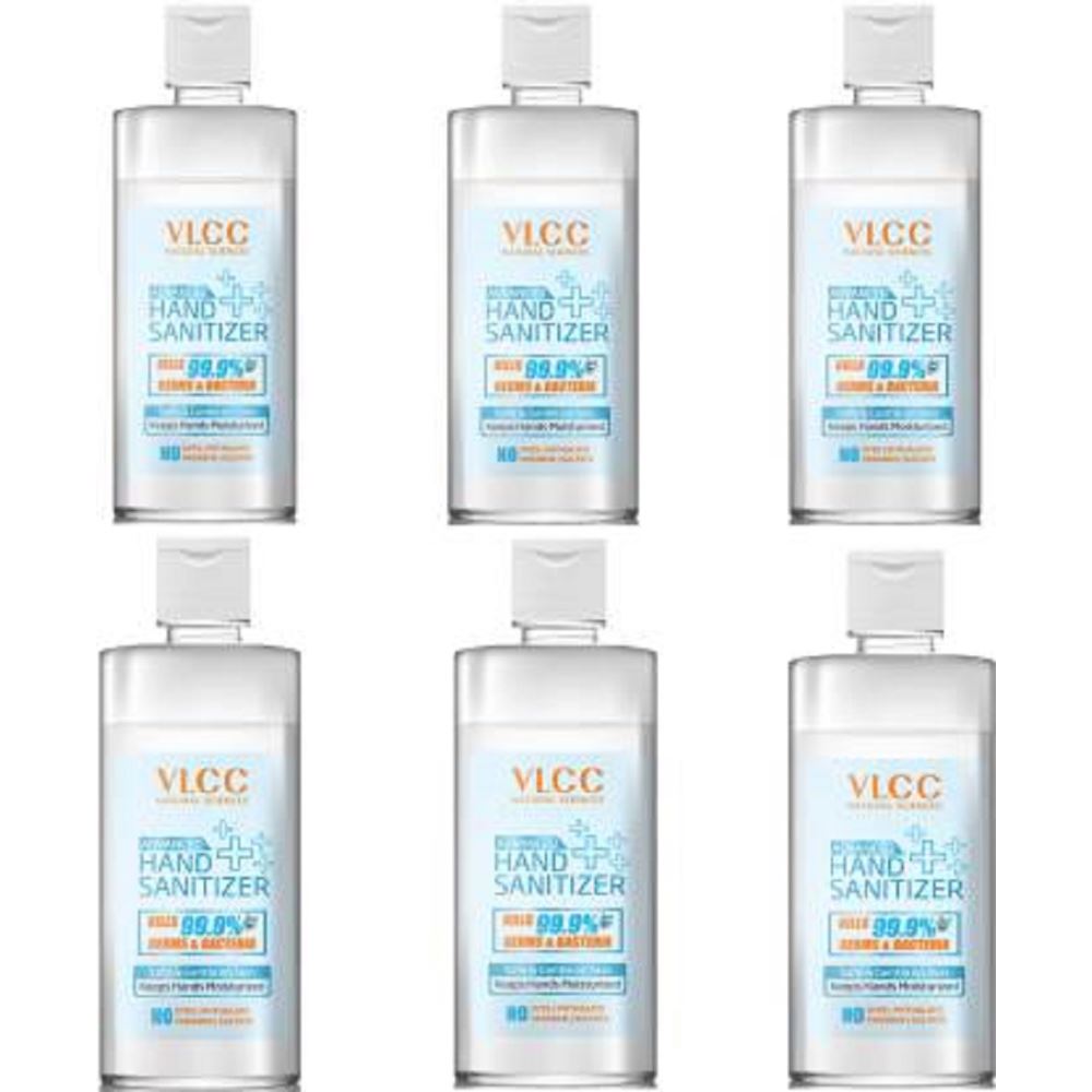VLCC Hand Sanitizer (500ml, Pack of 6)