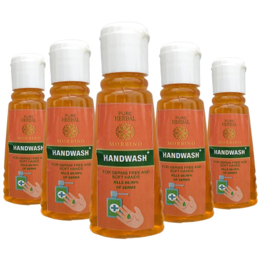 Pure Herbal Morbino Hand Wash (50ml, Pack of 5) Pure Herbal Morbino Hand Wash (50ml, Pack of 5)