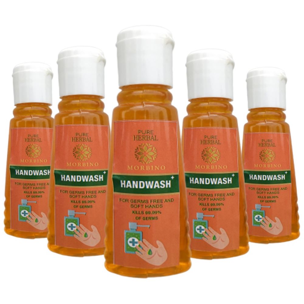 Pure Herbal Morbino Hand Wash (50ml, Pack of 5)