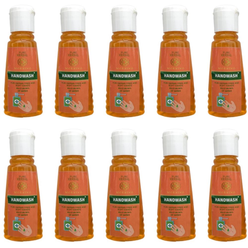 Pure Herbal Morbino Hand Wash (50ml, Pack of 10) Pure Herbal Morbino Hand Wash (50ml, Pack of 10)