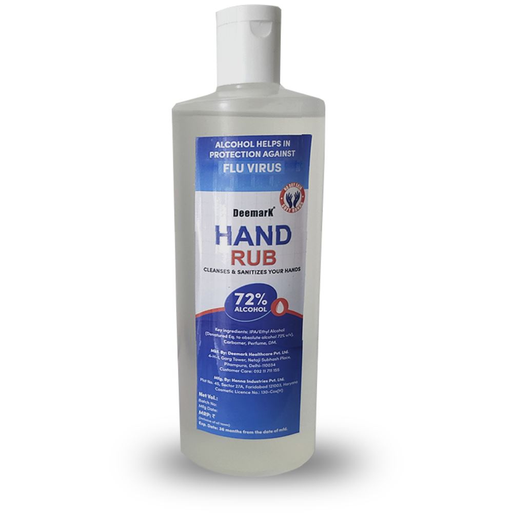 Deemark Hand Rub Sanitizer (500ml)