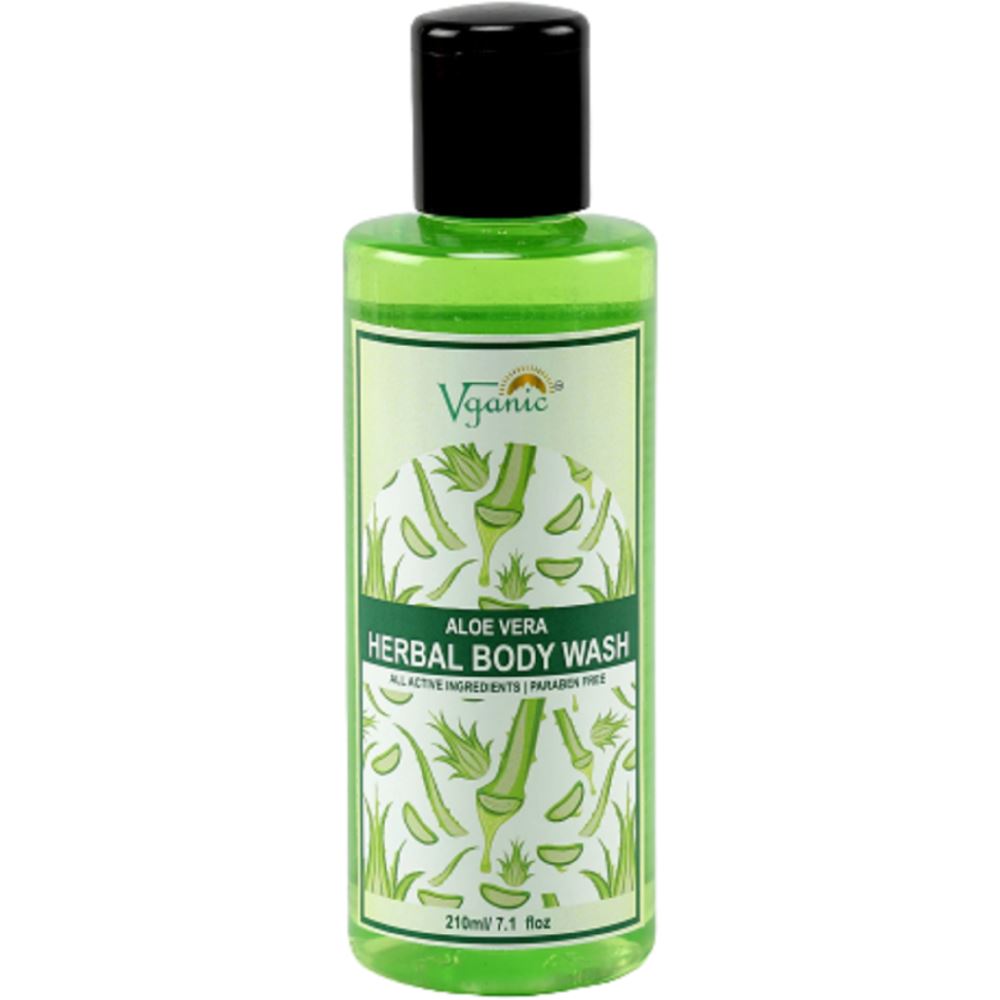 Vganic Aloe Vera Body Wash (210ml)