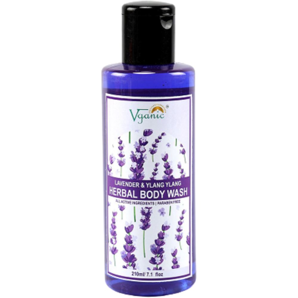 Vganic Lavender Ylang-Ylang Body Wash (210ml)