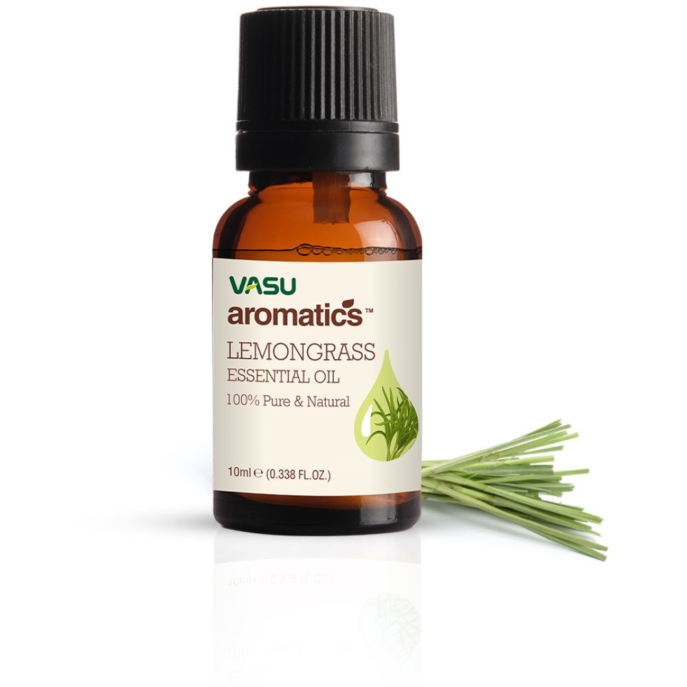 Vasu Aromatics Lemongrass Essential Oil (10ml) Vasu Aromatics Lemongrass Essential Oil (10ml)