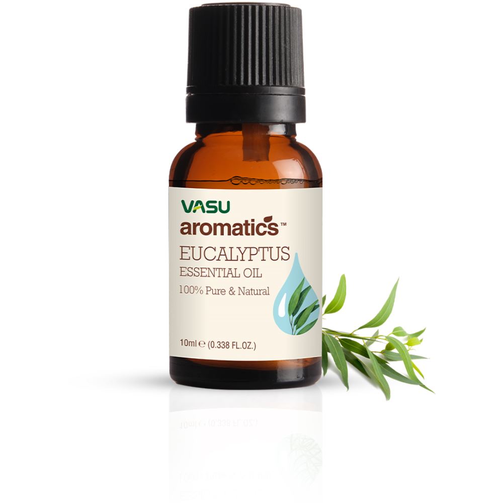 Vasu Aromatics Eucalyptus Essential Oil (10ml) Vasu Aromatics Eucalyptus Essential Oil (10ml)