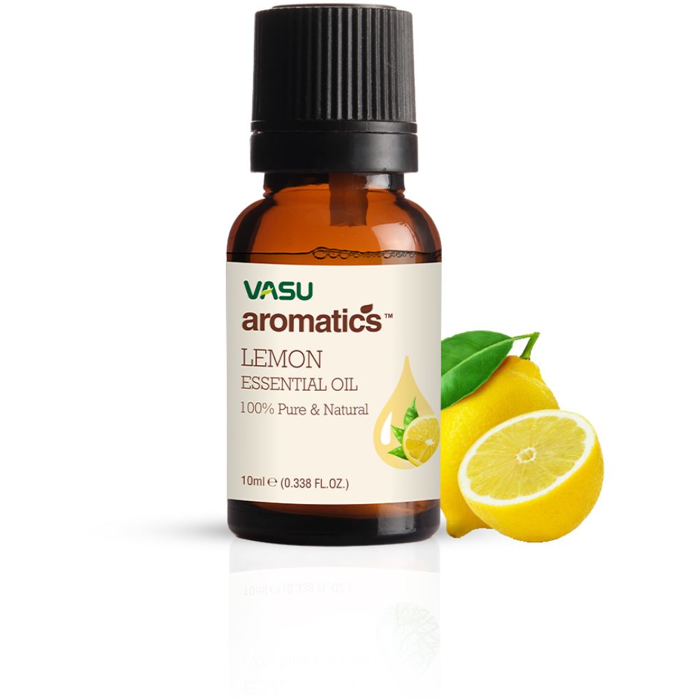Vasu Aromatics Lemon Essential Oil (10ml)