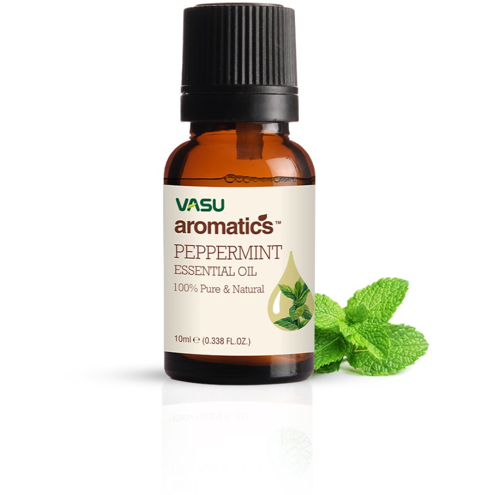 Vasu Aromatics Peppermint Essential Oil (10ml) Vasu Aromatics Peppermint Essential Oil (10ml)