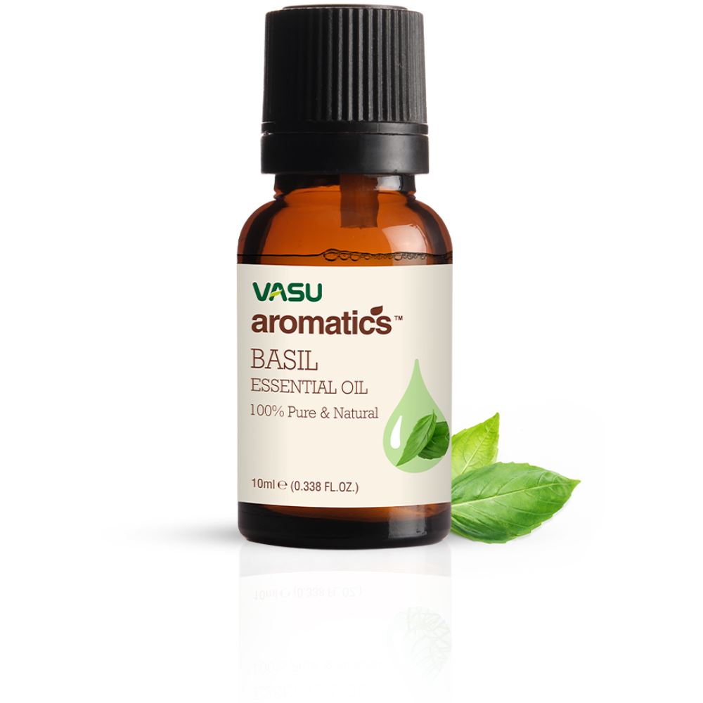 Vasu Aromatics Basil Essential Oil (10ml)