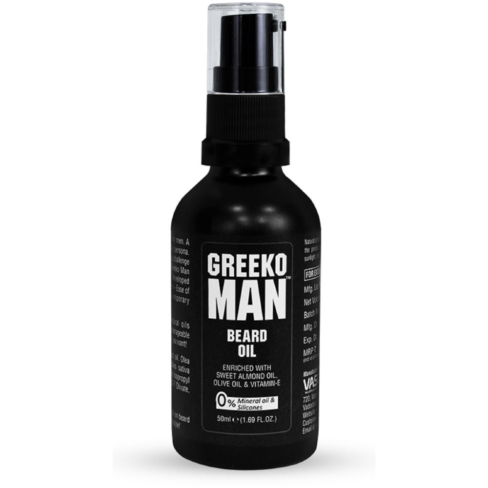 Greeko Man Beard Oil (50ml) Greeko Man Beard Oil (50ml)