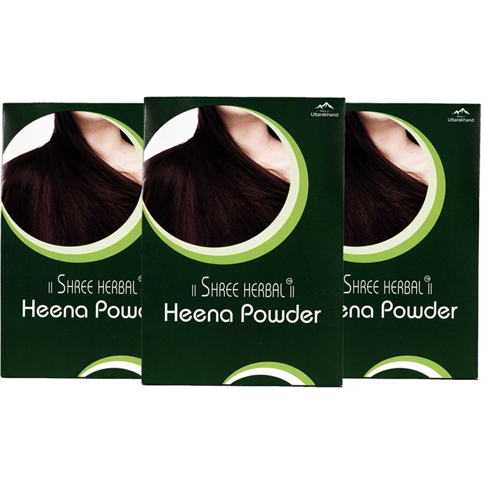 Shree Herbal Heena Powder (200g, Pack of 3)