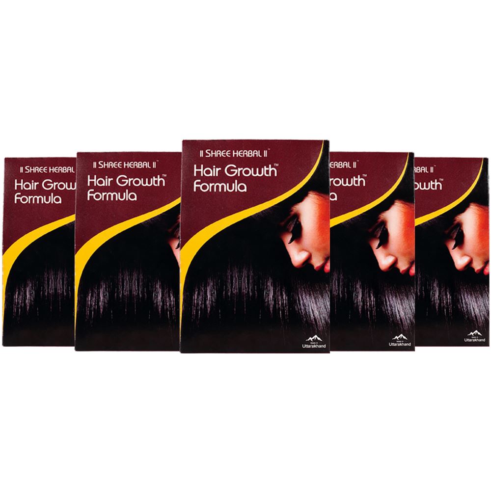 Shree Herbal Hair Growth Formula (100g, Pack of 5)