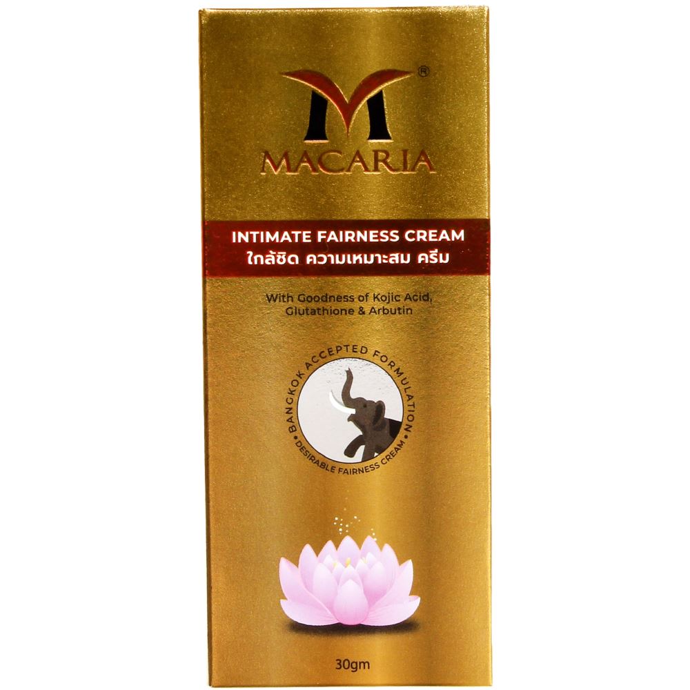 Macaria Intimate Fairness Cream {Bb Foundation Cream For Full Body Skin Whitening} (30g)