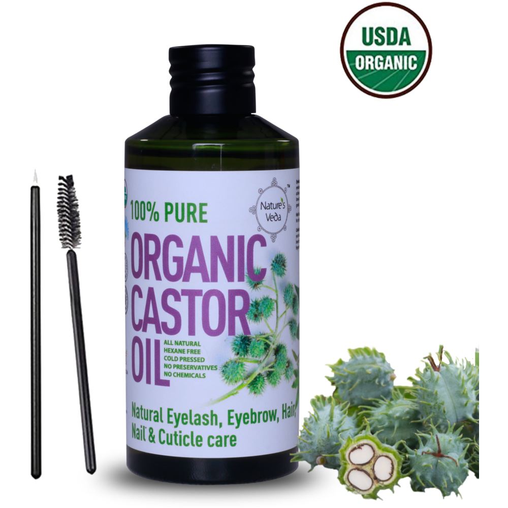 Nature's Veda Castor Oil Organic (150ml)