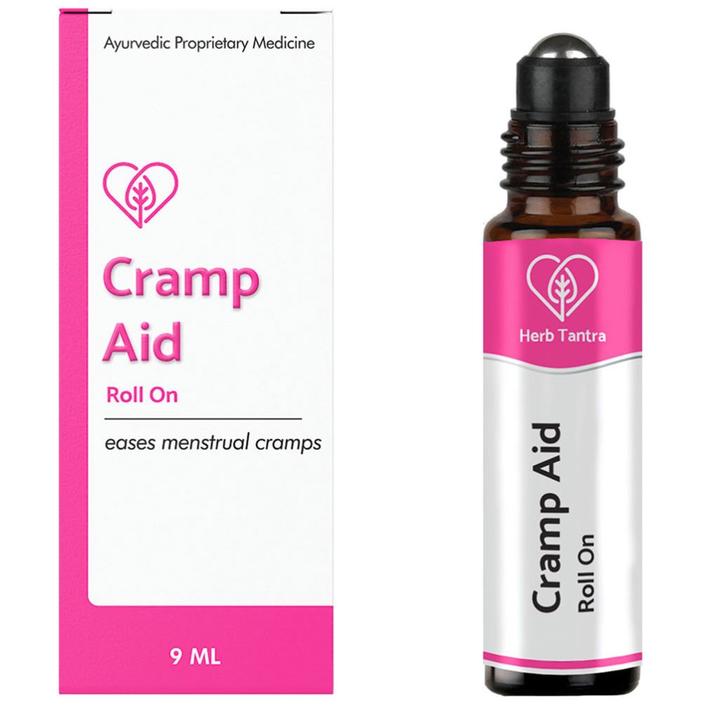 Herb Tantra Cramp Aid Menstrual Cramp Relief Roll-On (9ml) Herb Tantra Cramp Aid Menstrual Cramp Relief Roll-On (9ml)