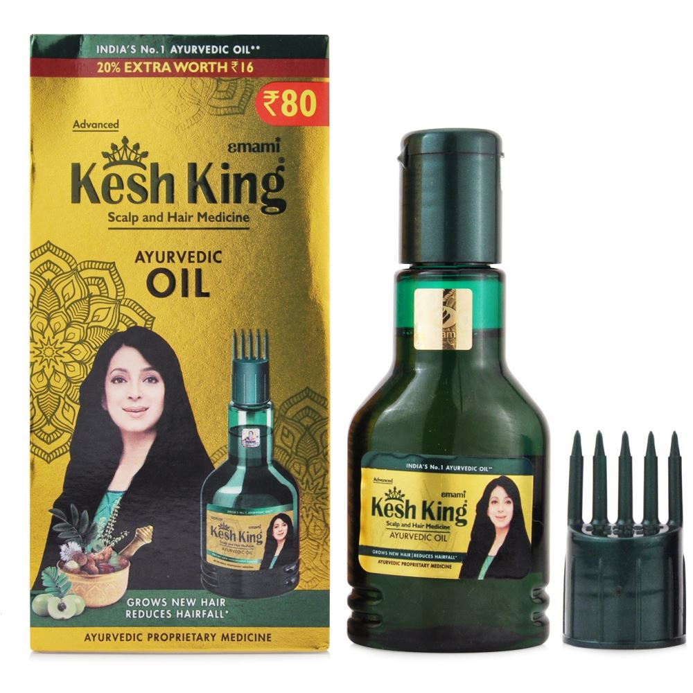 Kesh King Ayurvedic Scalp  Hair Oil 100ml  Amazonin Beauty